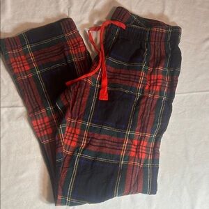 Old Navy Red and Black Plaid Lounge Pants